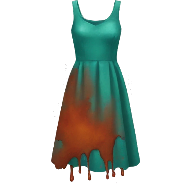 stain on the dress emoji