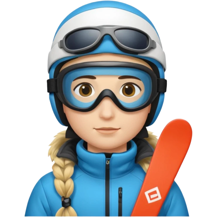  Ski man emoji