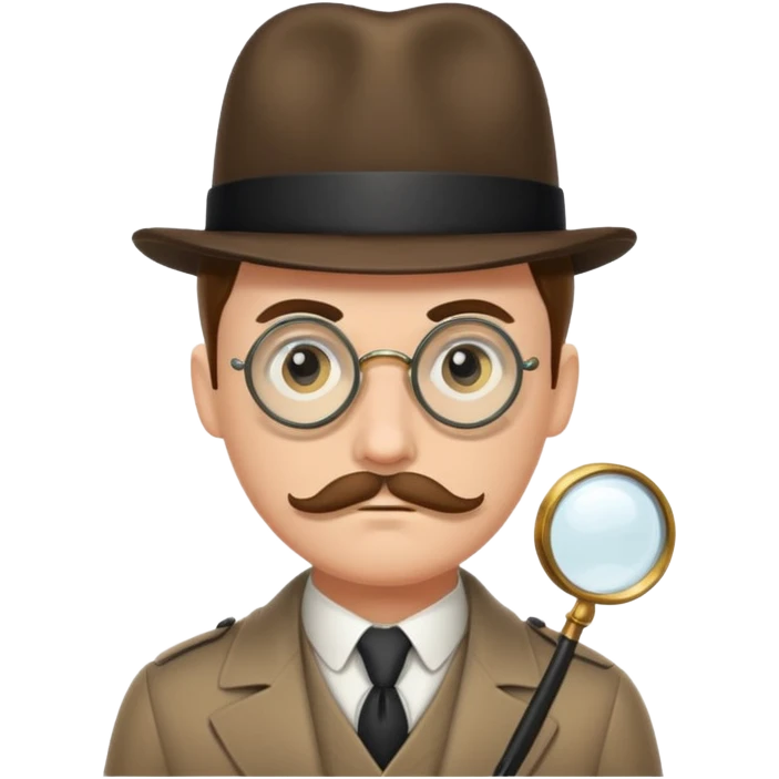 detective with a monocle emoji