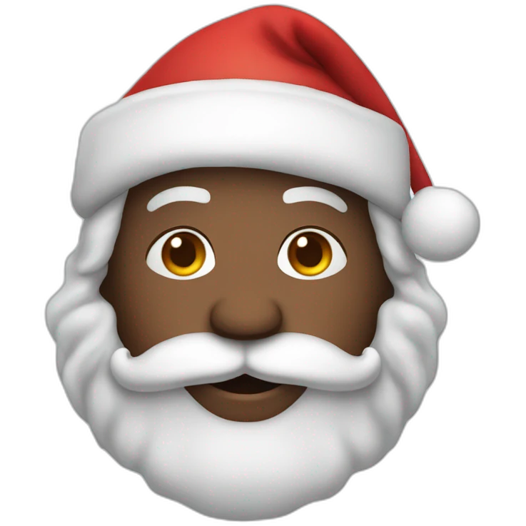 Afro-Cuban-Santa-Klaus emoji