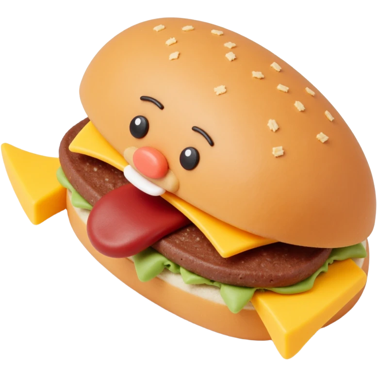 person eating sloppy joe emoji