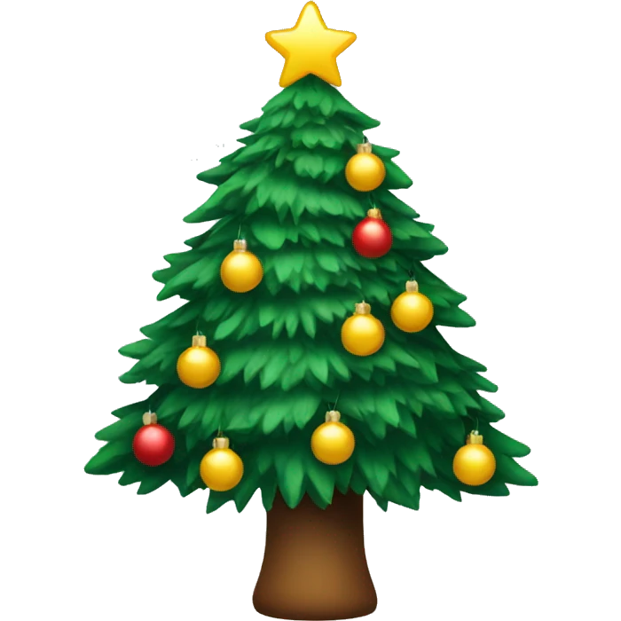 Christmas tree emoji