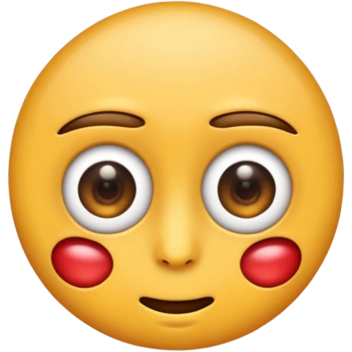 quiero un emoji como este tipo(😧😐🫩😴🫠😲)pero q tenga un ojo titilando del estrés emoji