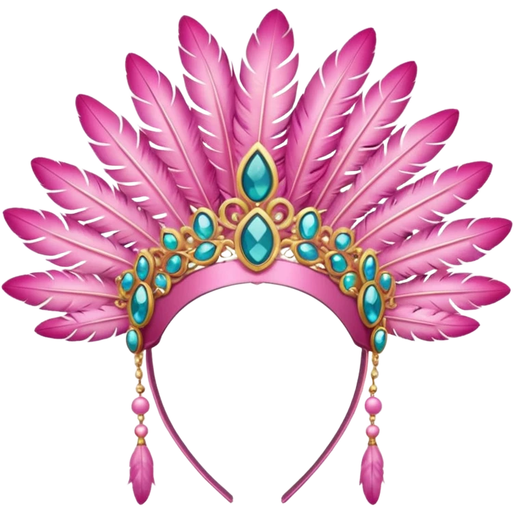 Pink Headpiece  emoji