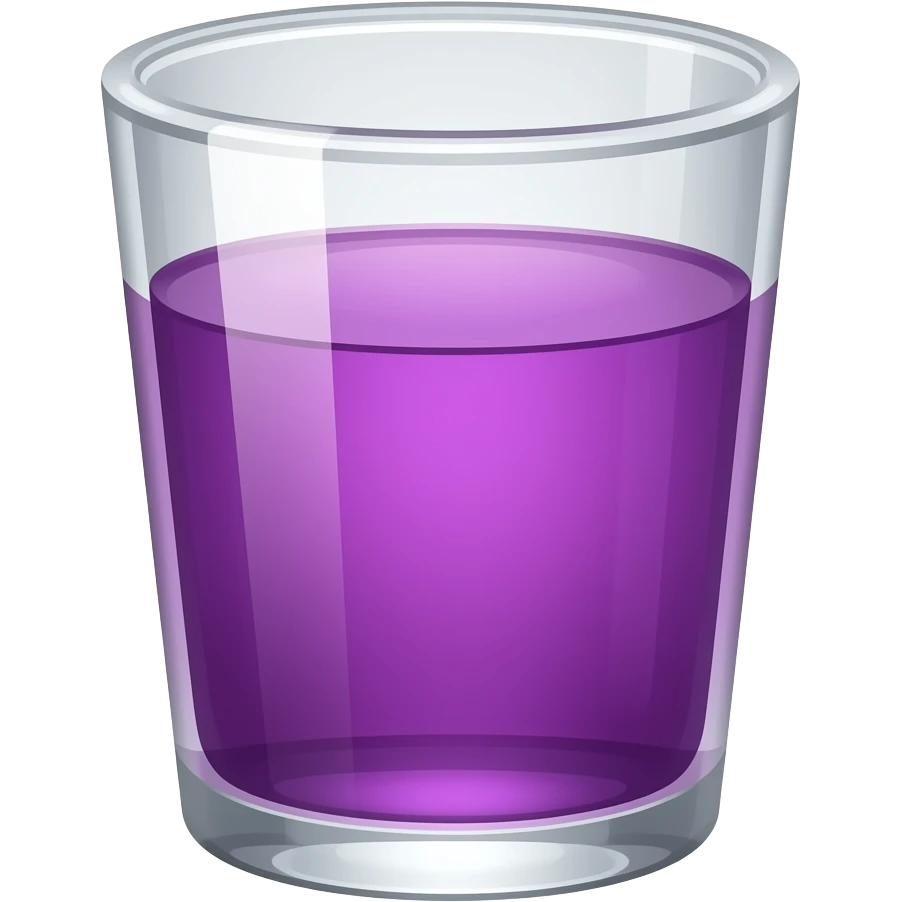 Purple drank emoji