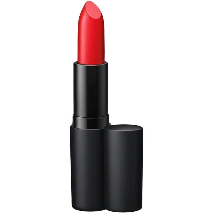 lip stick black emoji
