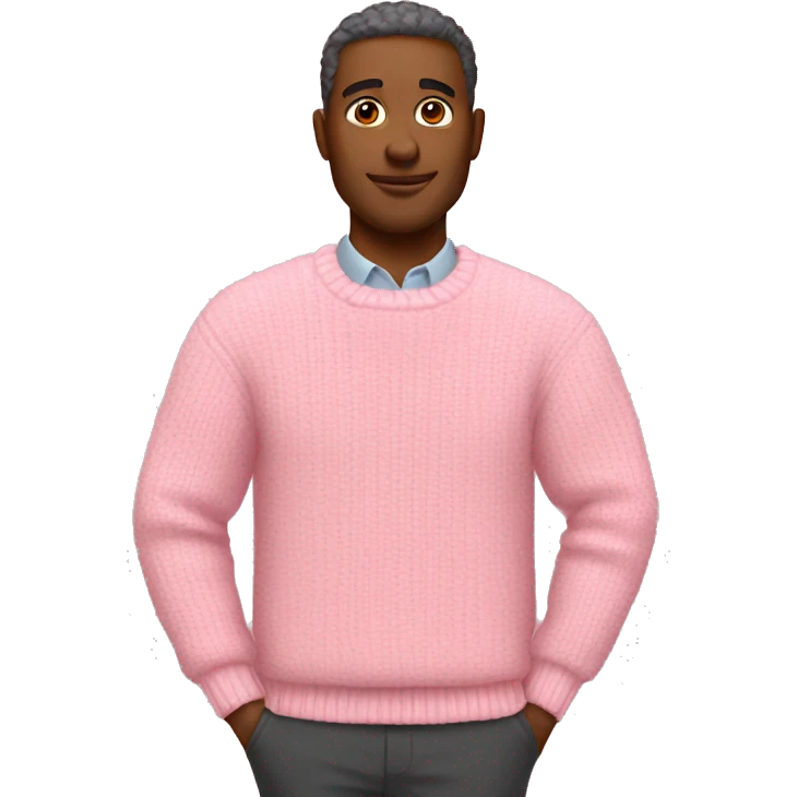 Pink sweater  emoji