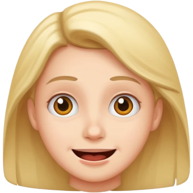 Smiling but scared  emoji