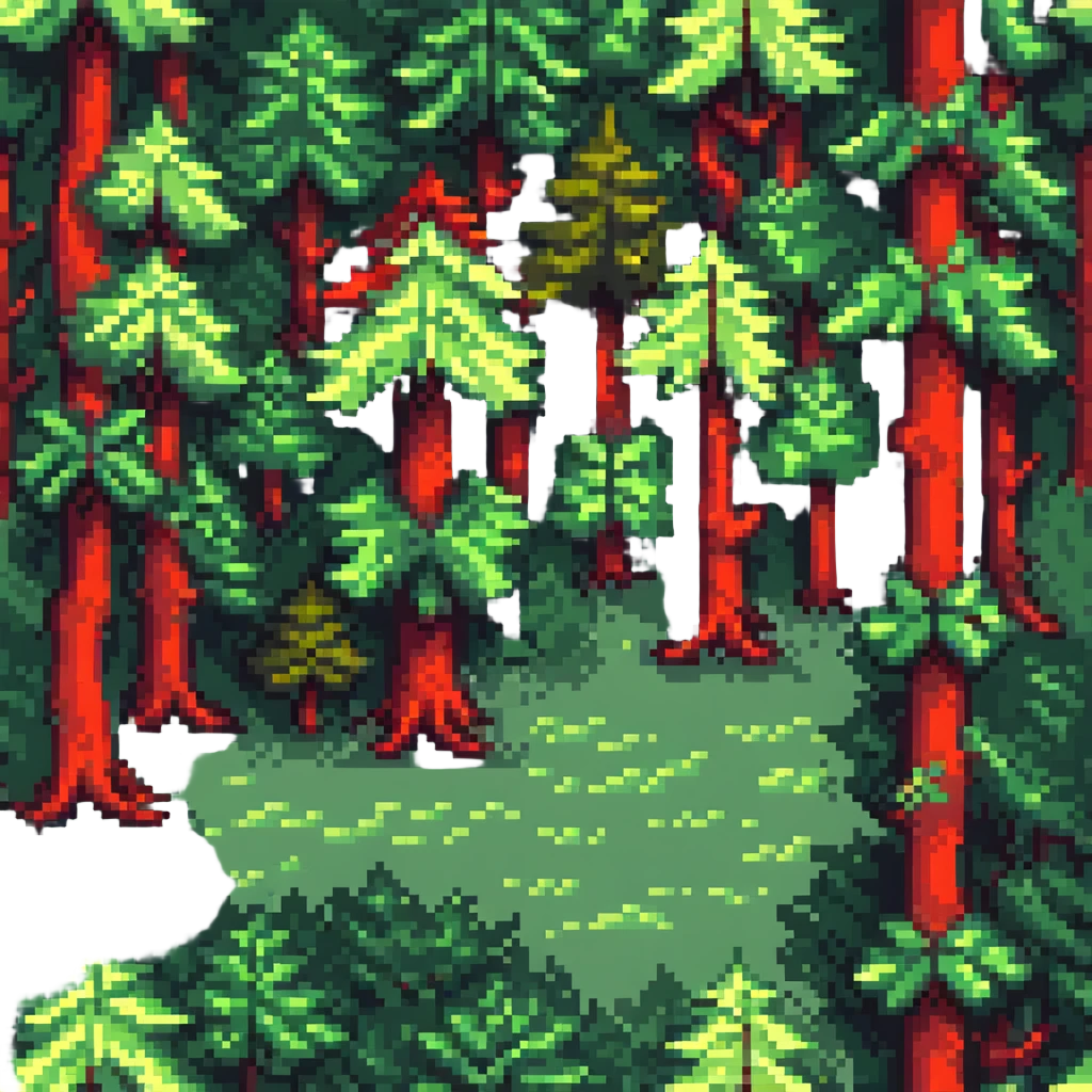 green forest emoji