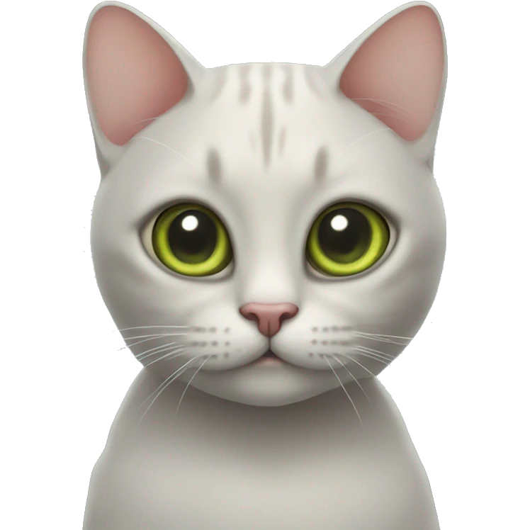 hybrid of cat and alien  emoji