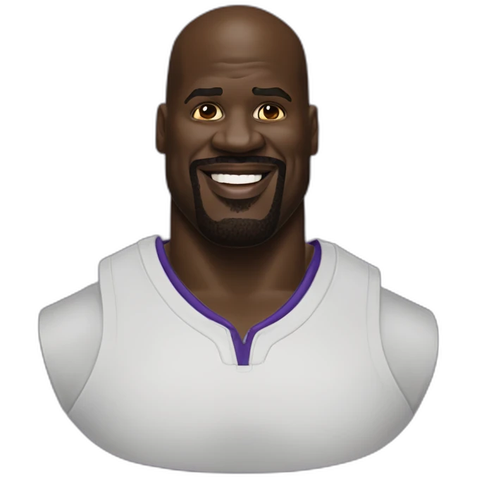 Shaquille O'Neal emoji
