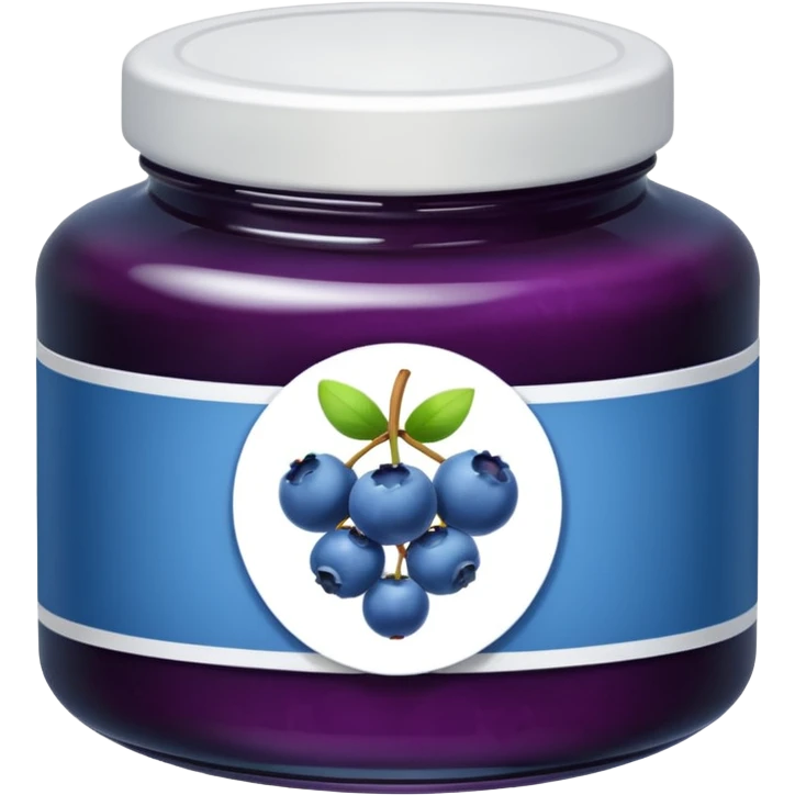 Blueberry jam emoji