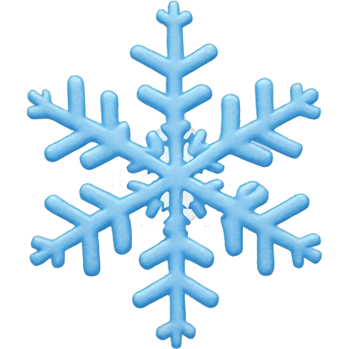 Snowflake  emoji