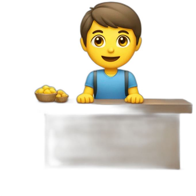 Counter on the market emoji