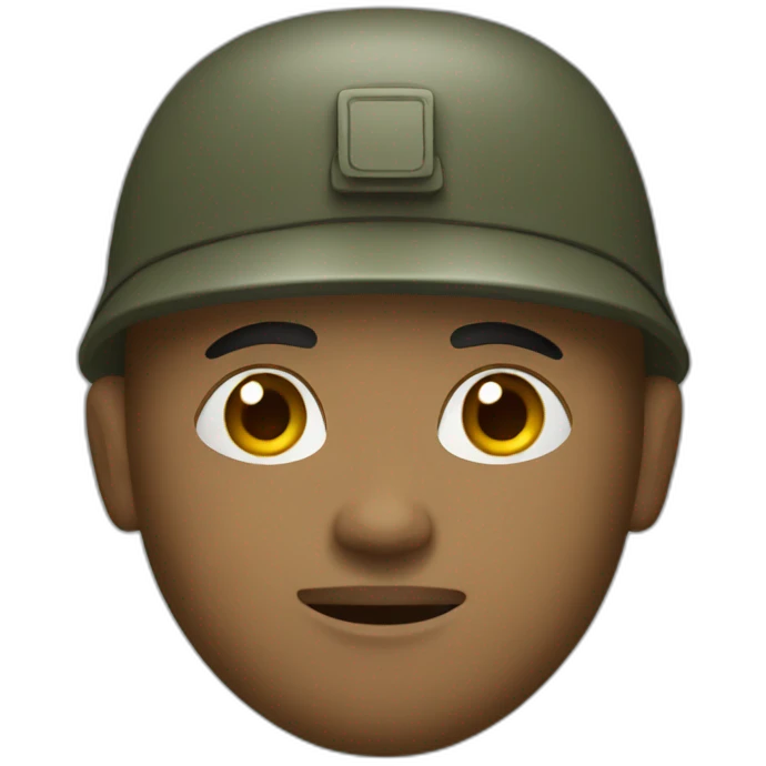 Soldier emoji