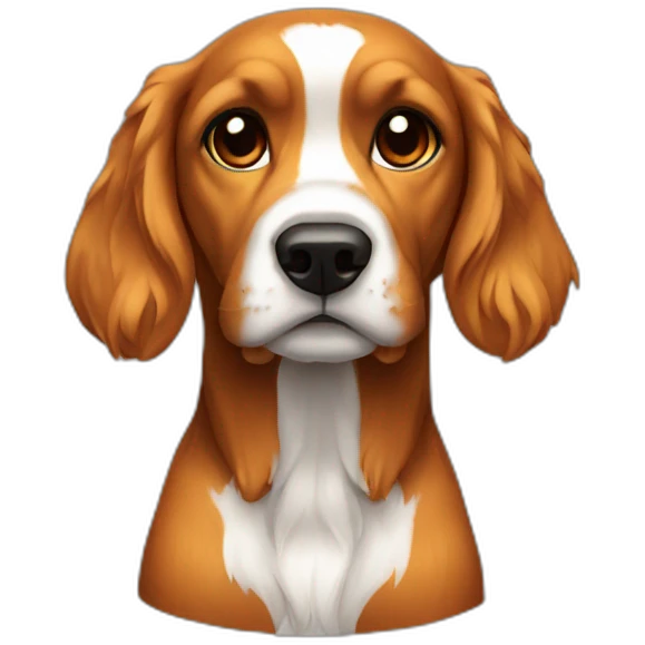 cocker fire black  basketball emoji
