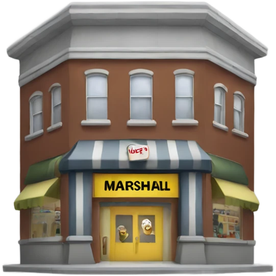 Marshall’s store emoji
