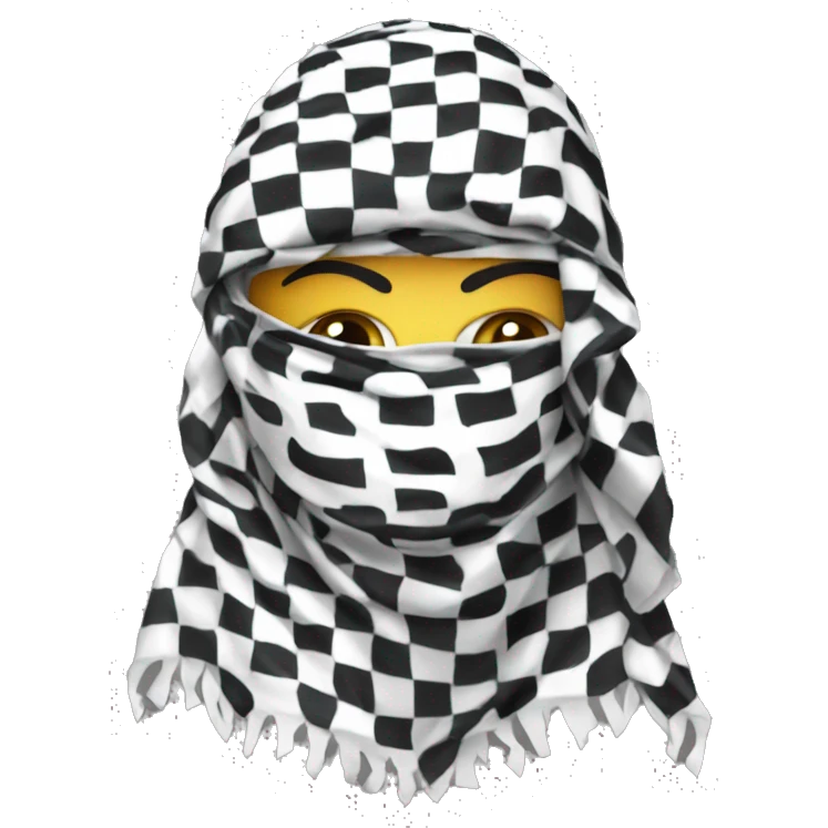keffiyeh mask emoji