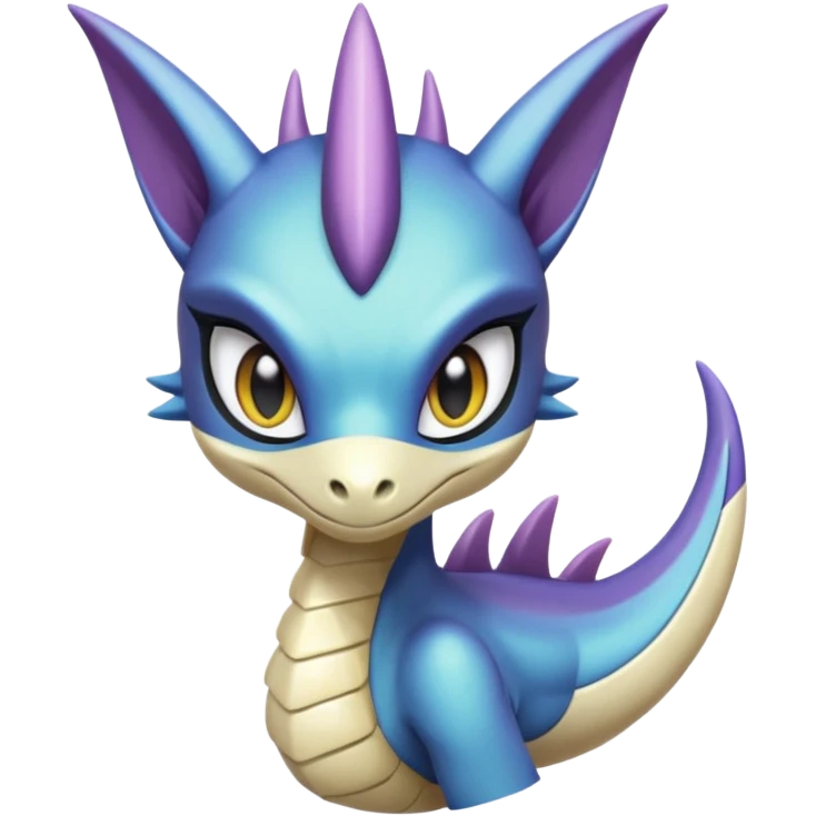 Badass edgy cool realistic Meloetta-Sergal-Cresselia-Palkia-Spyro-Fakémon-creature-hybrid emoji