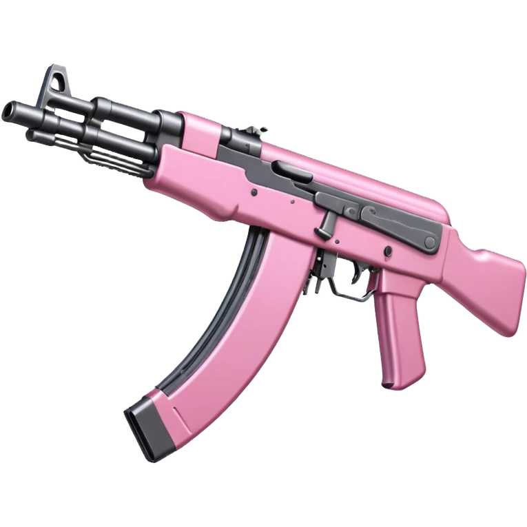 Pretty pink ak47 emoji