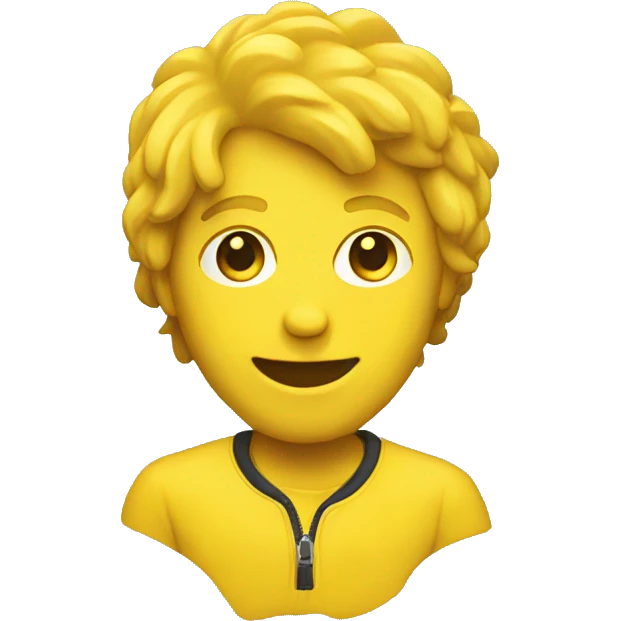 yellow vinyl emoji