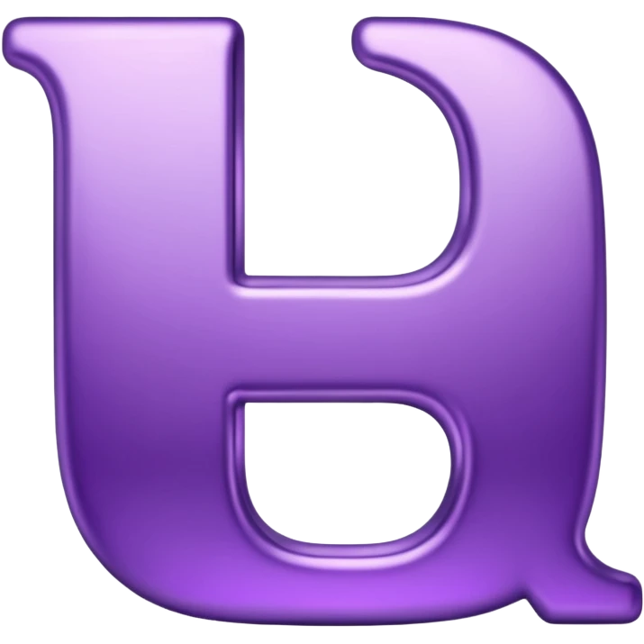 letter inpurple emoji