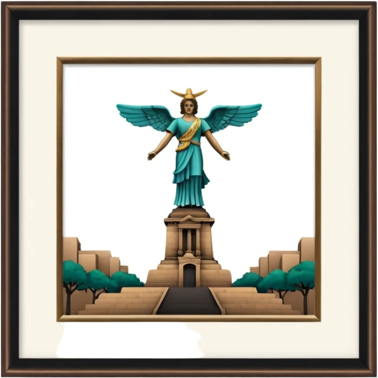 el angel de la independencia monumento(mexico) emoji