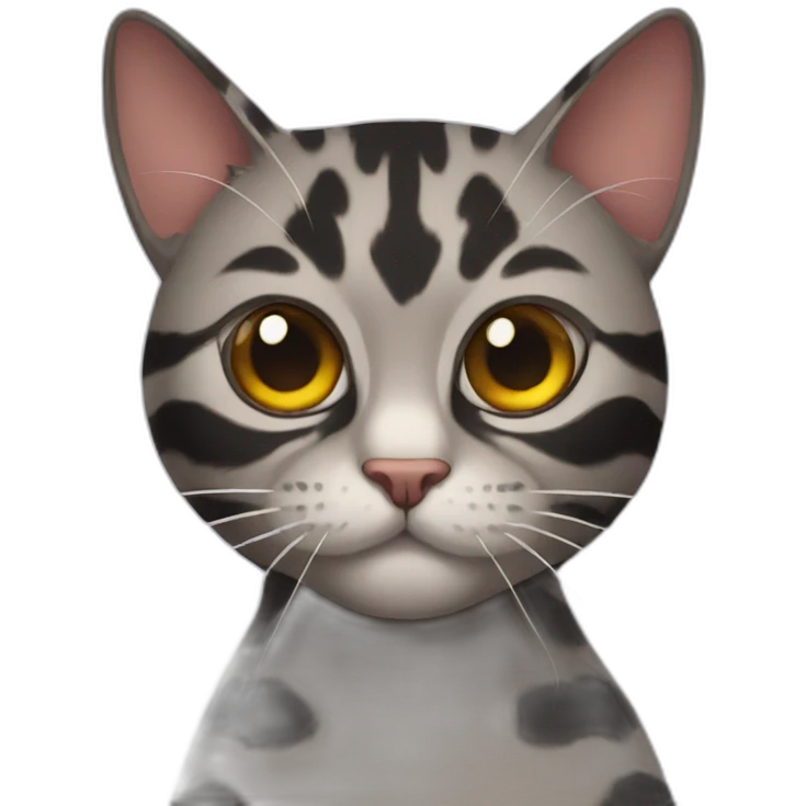 Spider cat emoji