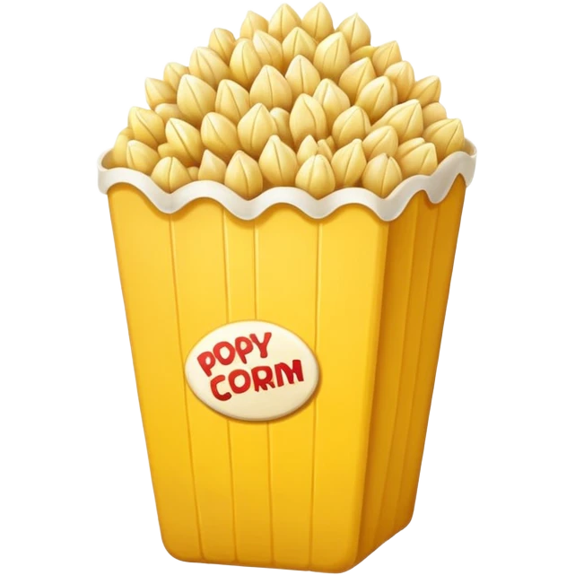 popcorn kernel loose no bucket single popcorn kernel  emoji
