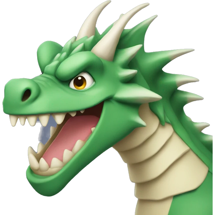 Dragão dentuso emoji