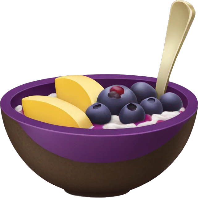 acai bowl emoji