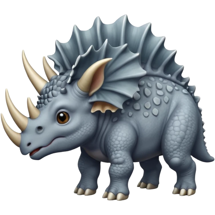 Triceratops emoji