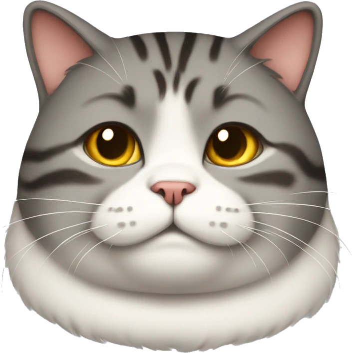 Fat cat emoji