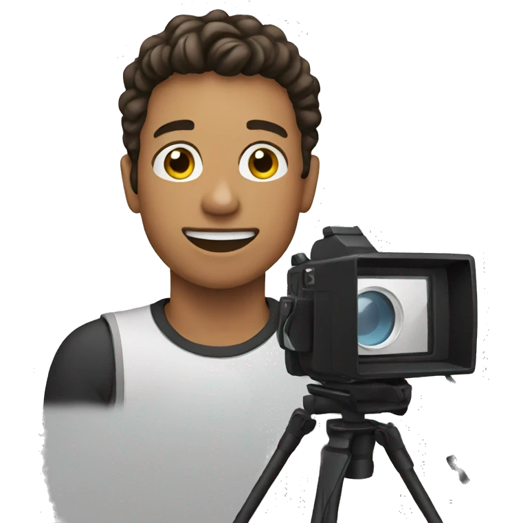 boy video maker emoji