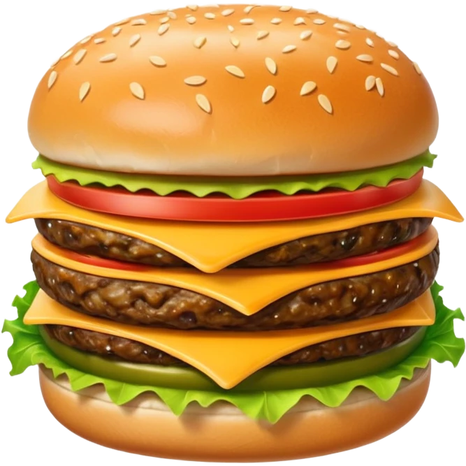tele moto com hambúrguer  emoji
