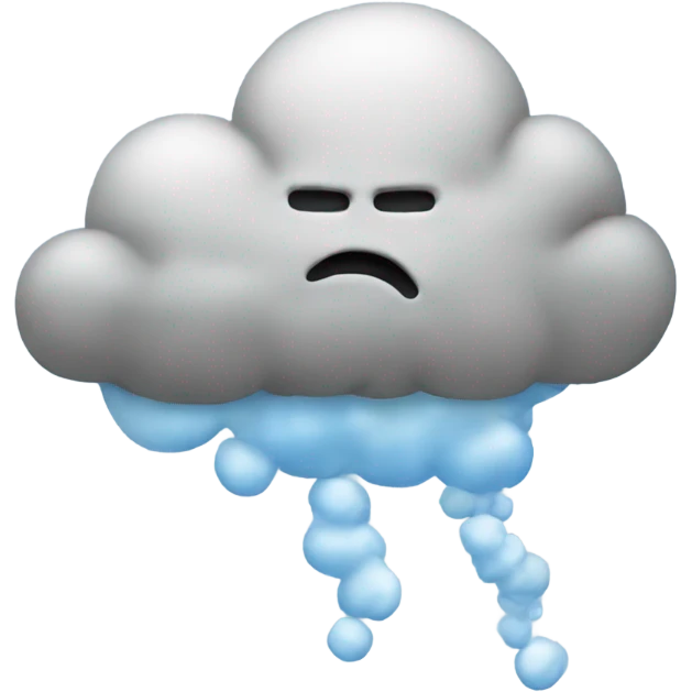 Error cloud emoji