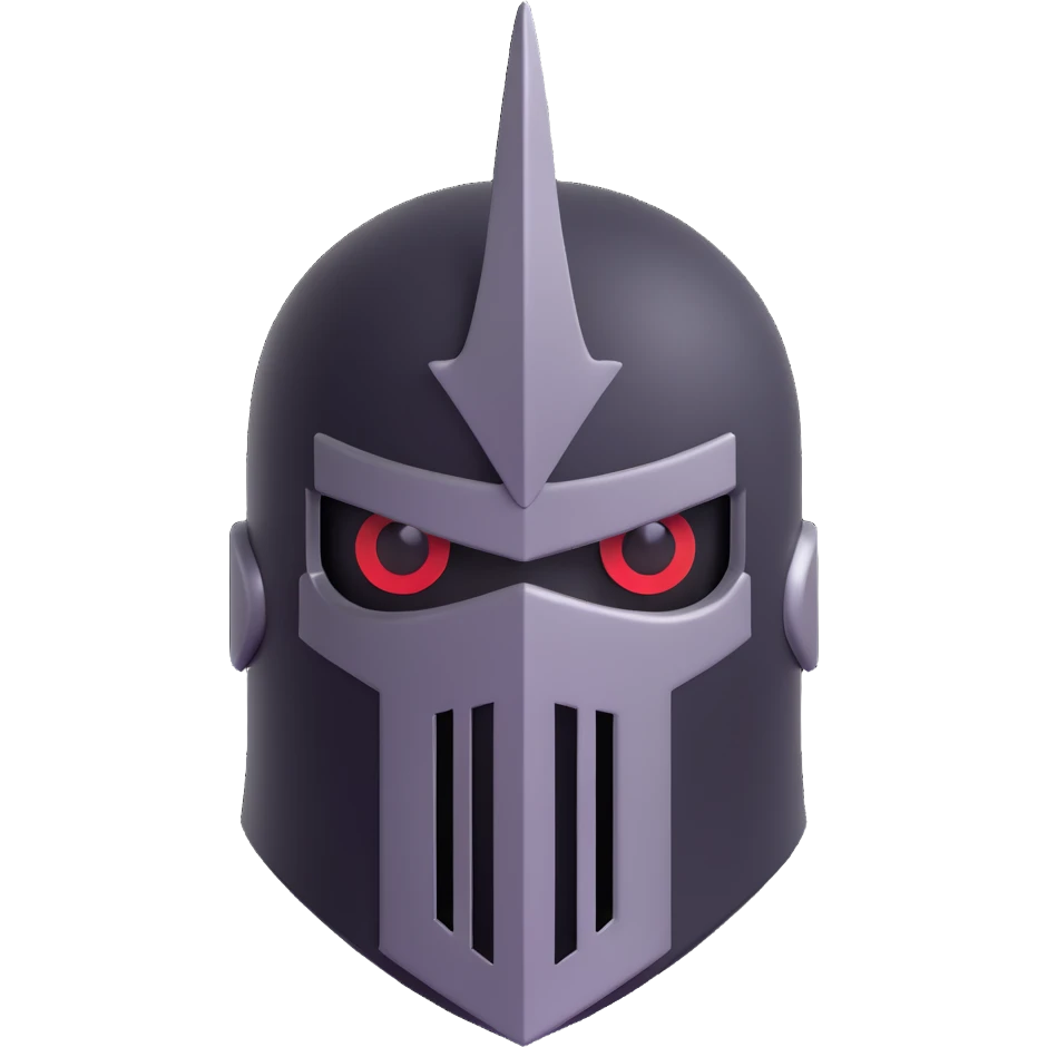 Black Knight head  emoji