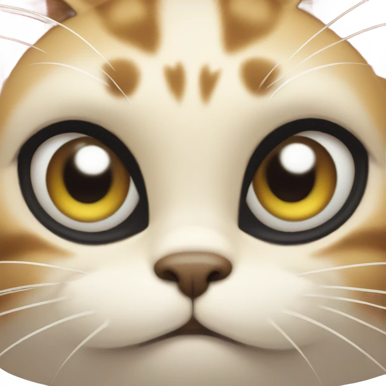 Cat roll eyes emoji