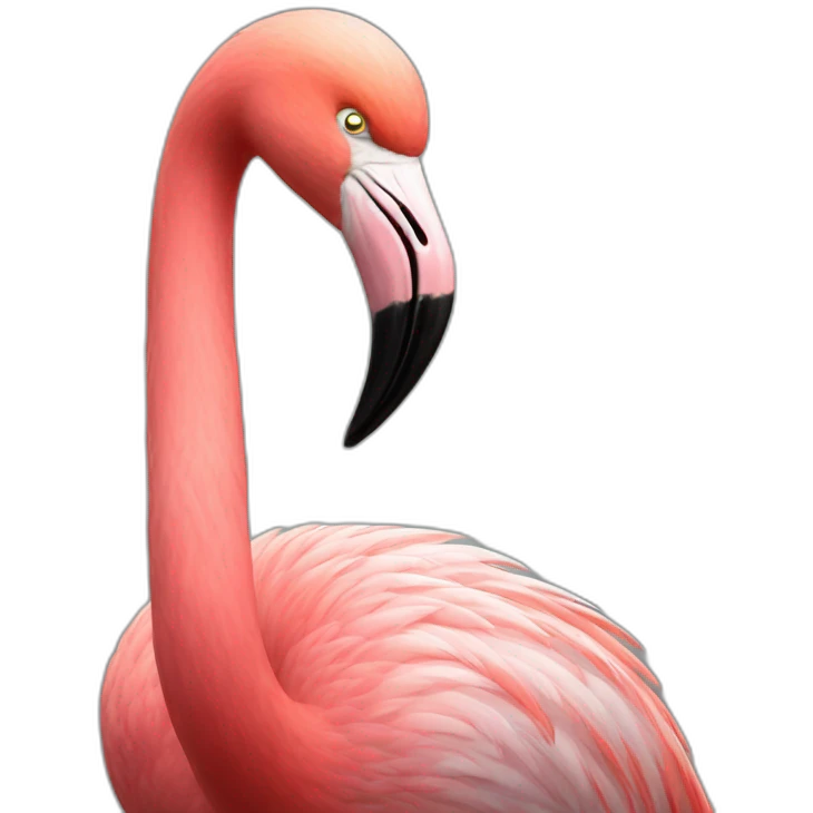 angry flamingo emoji