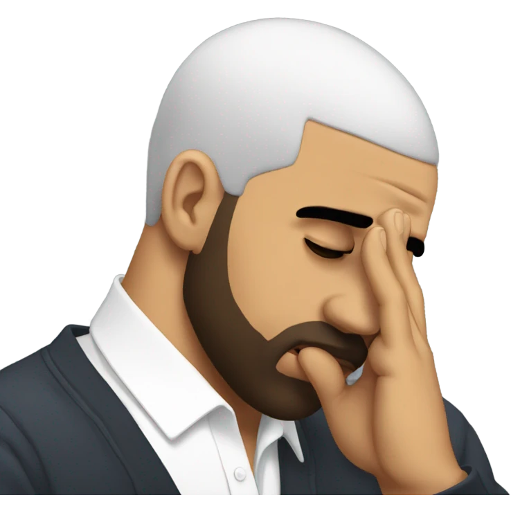 drake facepalming emoji