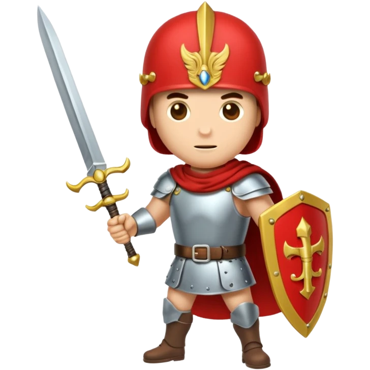 emoji de soldado romano alto y fuerte cuerpo entero emoji