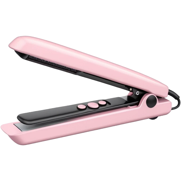 Cute Hair straightner different design emoji