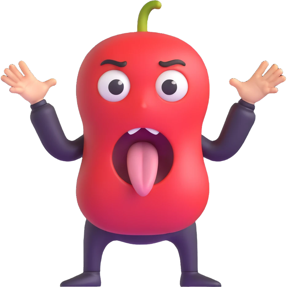 person clutching stomach, eyes wide, tongue out, showing extreme hunger emoji