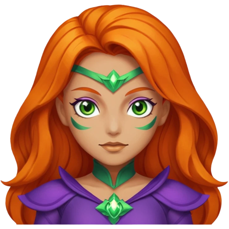 Starfire emoji