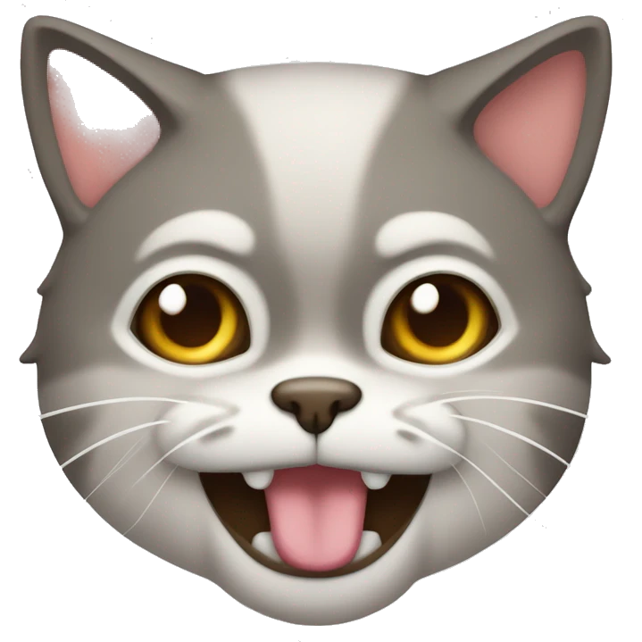 gato con cara asustada emoji