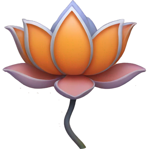 Bjp lotus emoji