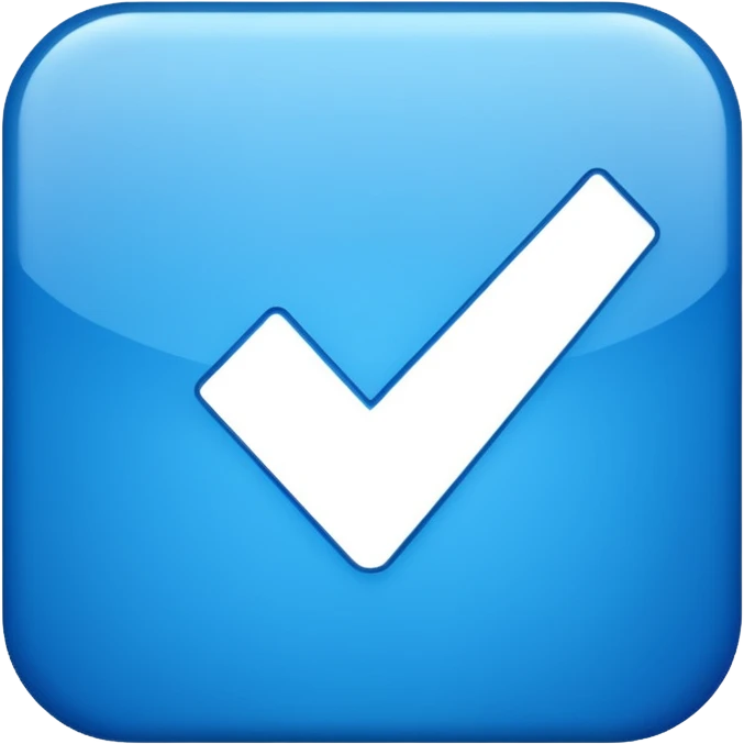 Instagram Blue Tik emoji