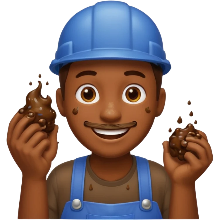 Plumber knows poo emoji