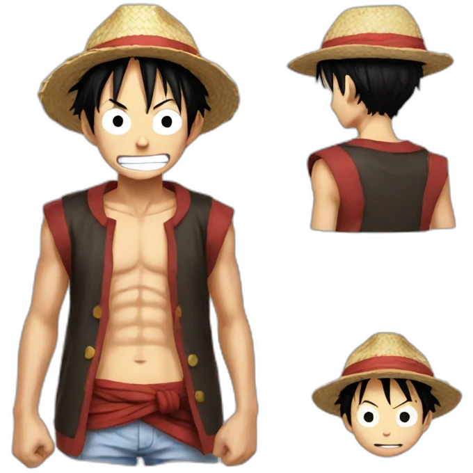 Luffy emoji