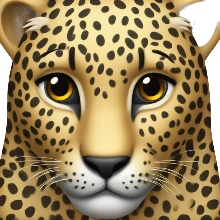 leopard heart  emoji